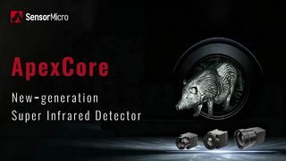 ApexCore 超赤外線検出器 640x512/12µm 優れた透明性と高感度