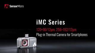 iMC シリーズ 家庭用および産業用検査用プラグイン サーマル カメラ 256x192/12μm
