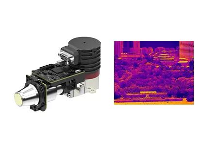 15μM 640x512 MCT MWIRは統合されたDewarのより涼しいアセンブリが付いている熱モジュールを冷却した