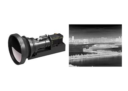 冷却サーマルモジュール 640x512 / 15μm 連続ズームレンズ 60～240mm/F4 付き