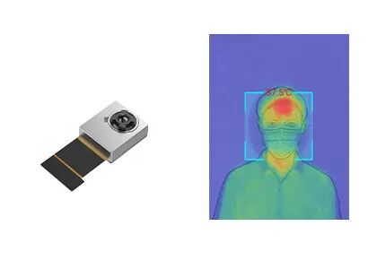 256x192/12μm Thermal Camera Module Core Uncooled LWIR for Thermography