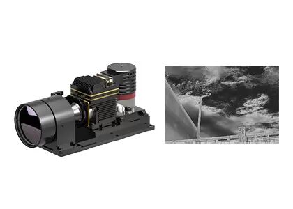 23mmレンズが付いている石油化学産業の赤外線ガスの漏水検知のカメラ