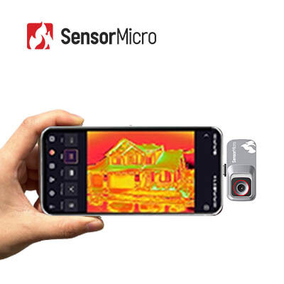 120×90の解像度と12μmのピクセルサイズを持つ冷却されていないVOx FPAマイクロボロメーター熱画像モジュール