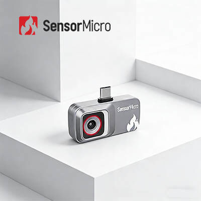 ドングルサイズの120×90解像度サーマルカメラ、モバイルデバイス用USB2.0インターフェース付き