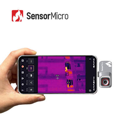 120×90の解像度と12μmのピクセルサイズを持つ冷却されていないVOx FPAマイクロボロメーター熱画像モジュール