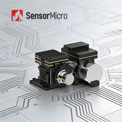 320×256 冷却赤外線ガス漏れ検出カメラ,ピクセルサイズ30μmとNETD10mK