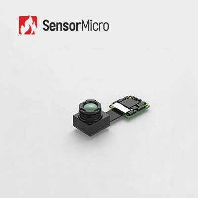 低容量330mWの電力消費のために,解像度256x192とピクセルピッチ12μmの冷却されていない熱画像モジュール