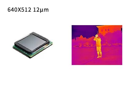 640x512非冷却の声のMicrobolometerの探知器