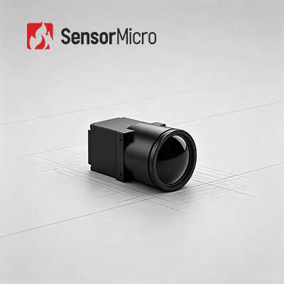 解像度1280x1024、ピクセルピッチ12μmの非冷却LWIR熱画像カメラコア