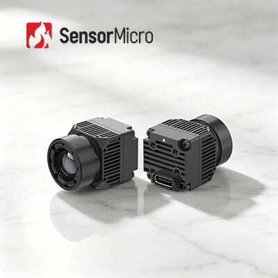 医療診断用 400x300解像度 17μmピクセルサイズ LWIRサーマルカメラモジュール