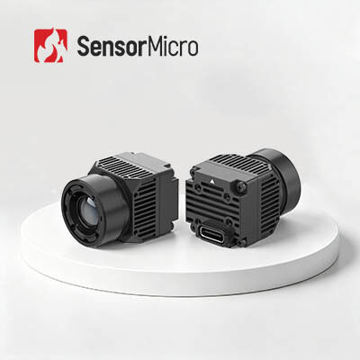 解像度640×512、分光範囲8μm、消費電力0.6Wの非冷却型医療用赤外線カメラコア