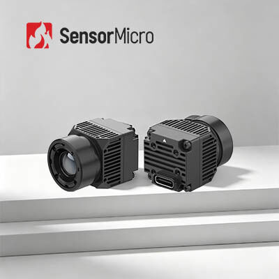 NETD≤30mK、消費電力0.6Wの温度スクリーニング用非冷却型640×512/8μmサーマルカメラコア