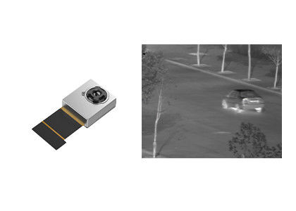 赤外線画像の監視カメラのための非冷却LWIRの小型カメラ モジュール256x192